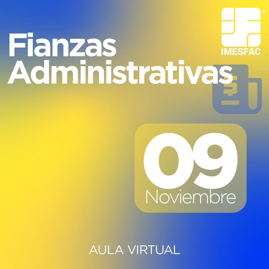 Fianzas Administrativas (Online) - Noviembre 2026