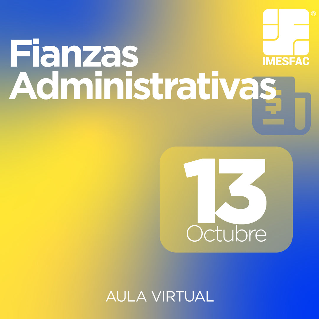 Fianzas Administrativas - Octubre 2025