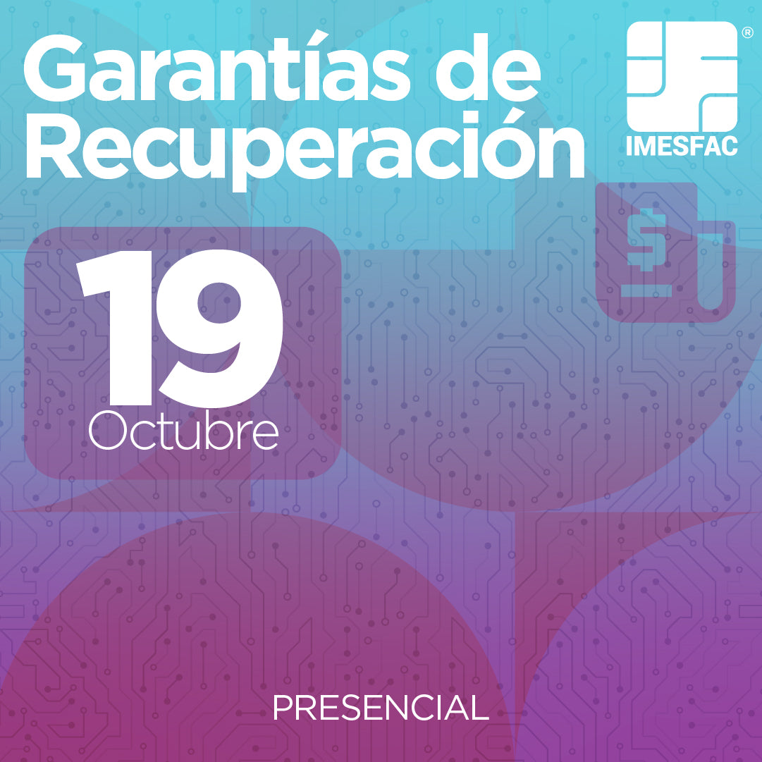 Garantías de Recuperación (Presencial) - Octubre 2026