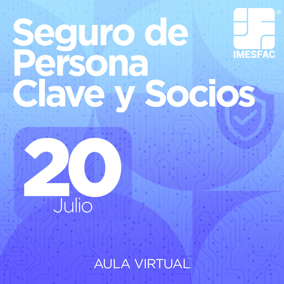 Seguro de Persona Clave y Socios (Online) - Julio 2026