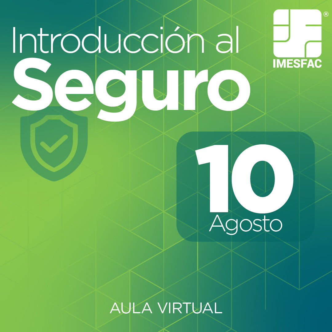 Introducción al Seguro (Online) - Agosto 2026
