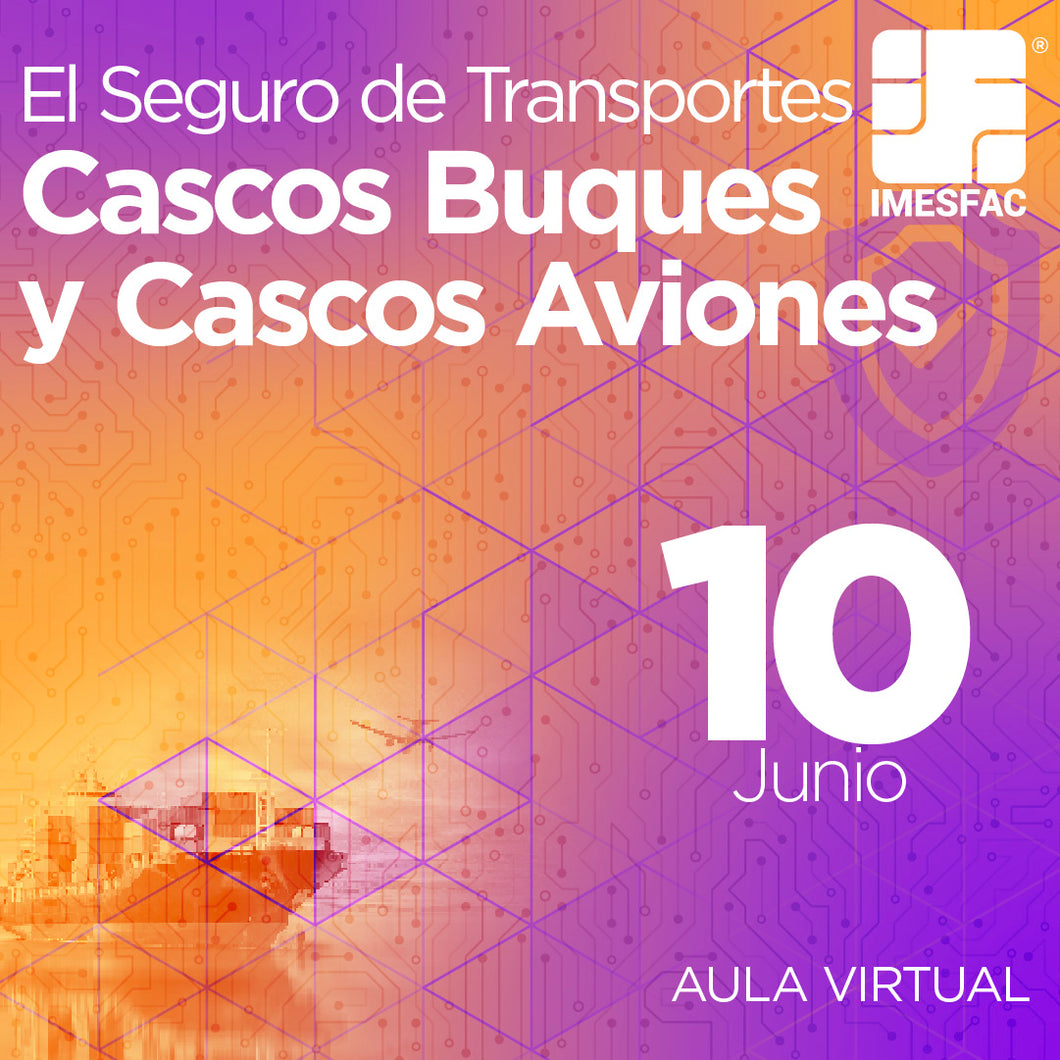 Seguro de Transportes Cascos Buques y Cascos Aviones - Junio 2024