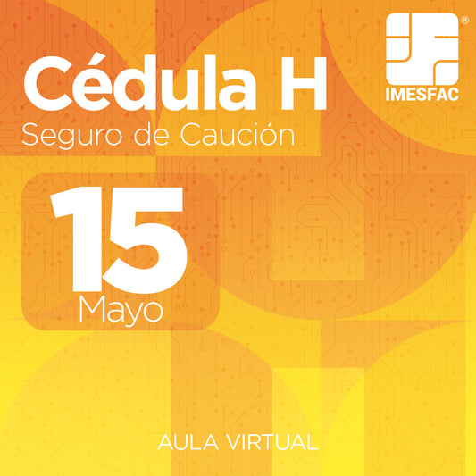 Cédula H: Seguro de Caución - Mayo 2025