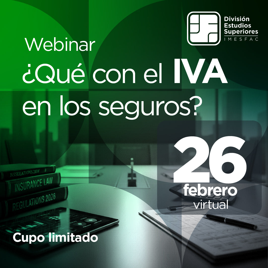Webinar ¿Qué con el IVA en los seguros?