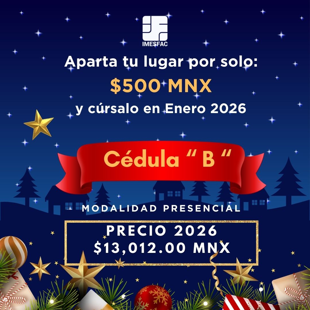 Cédula B: Riesgos Empresariales de los Seguros de Personas y de Daños (Presencial) - Enero 2026