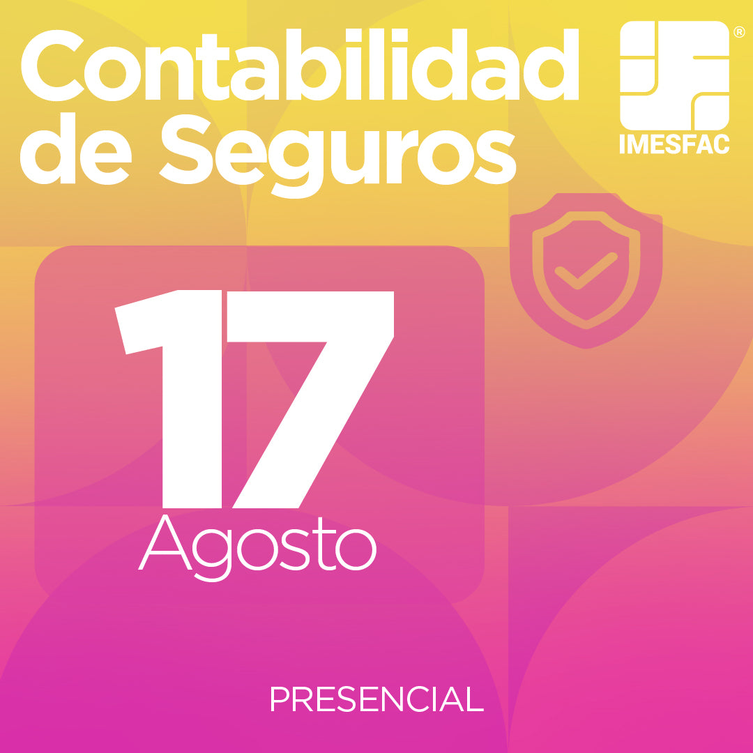 Contabilidad de Seguros (Presencial) - Agosto 2026