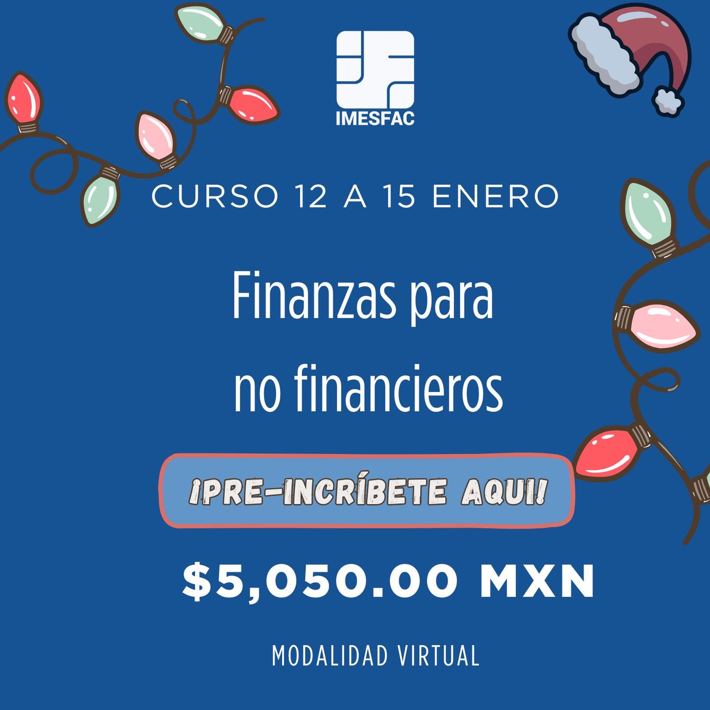 Finanzas para No Financieros (Online) - Enero 2026