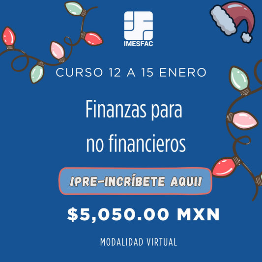 Finanzas para No Financieros (Online) - Enero 2026