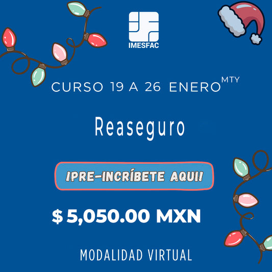 Reaseguro (Online) - Enero 2026 MTY