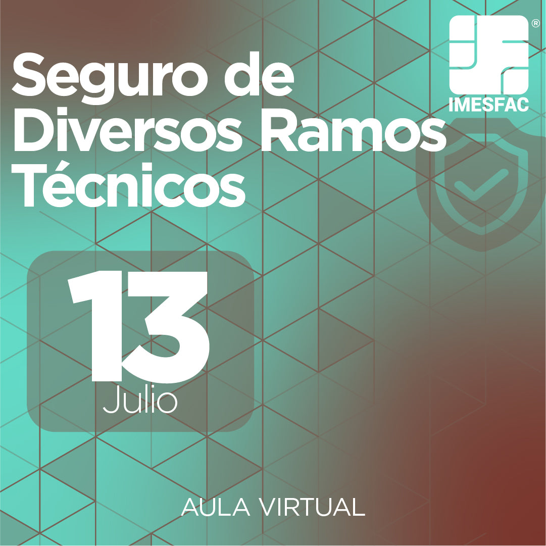 El Seguro de Diversos Ramos Técnicos (Online) - Julio 2026