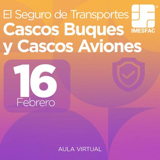 El Seguro de Transportes Cascos Buques y Cascos Aviones (Online) - Febrero 2026