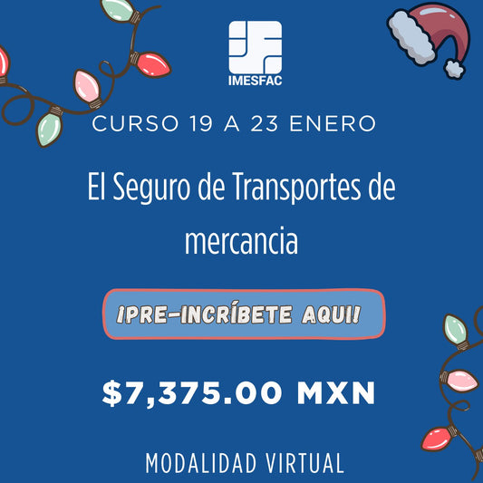 El Seguro de Transportes de Mercancías (Online) - Enero 2026
