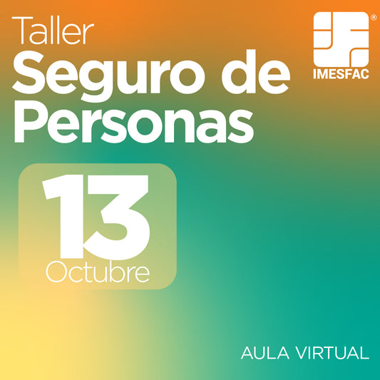 Taller Seguro de Personas - Octubre 2025