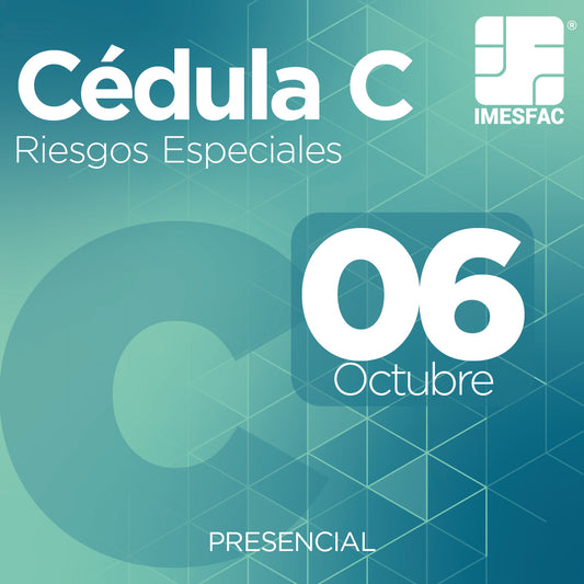 Cédula C: Riesgos  Especiales- Octubre 2025