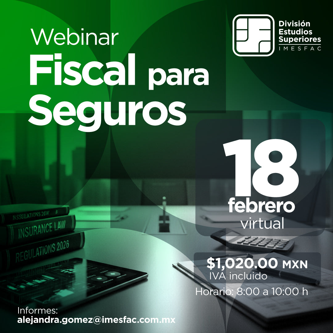 Webinar Fiscal para Seguro 2026