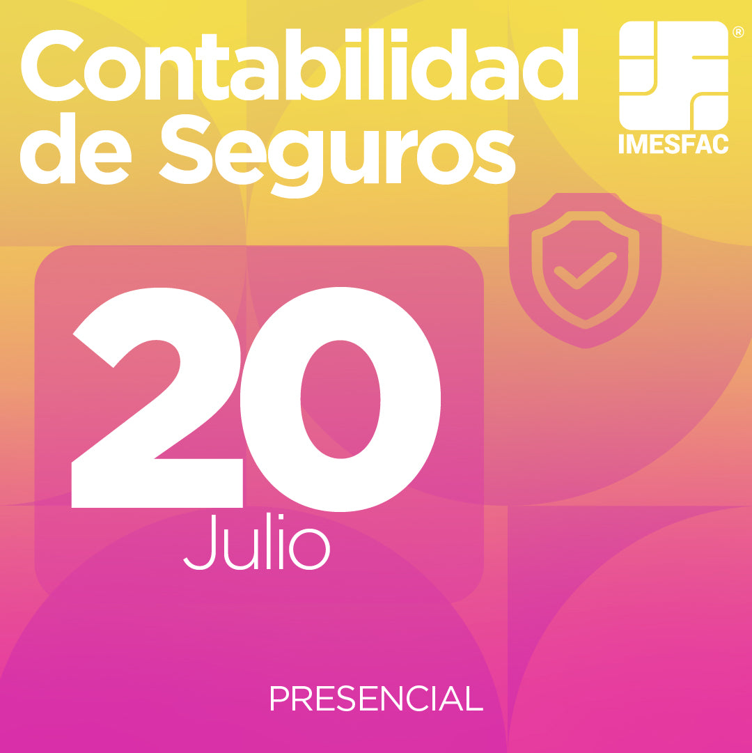 Contabilidad de Seguros (Presencial) - Julio 2026