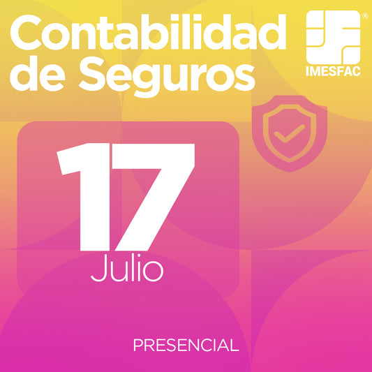 Contabilidad de Seguros (Presencial) - Julio 2026