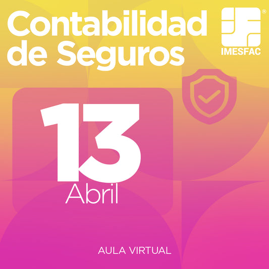 Contabilidad de Seguros (Online) - Abril 2026