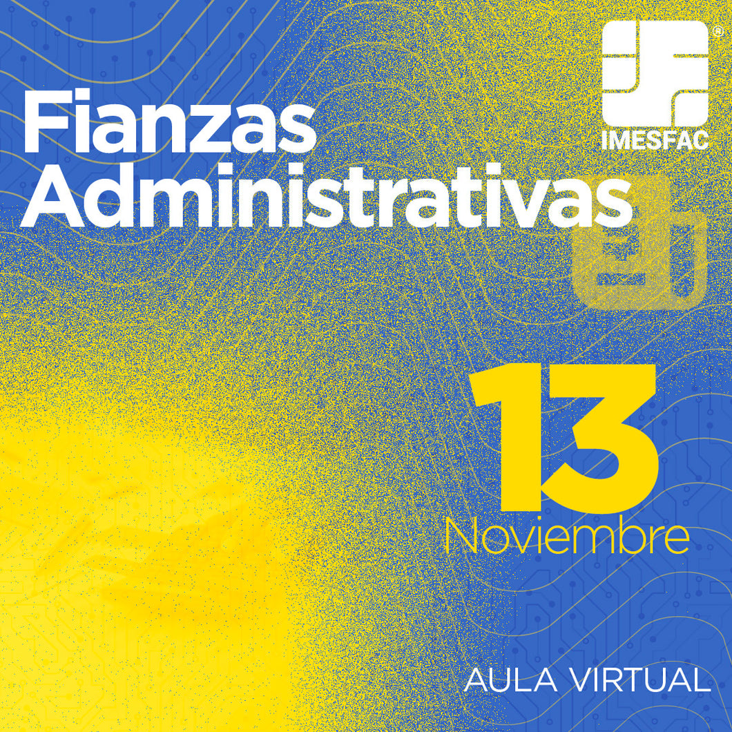 Fianzas Administrativas - Noviembre 2023